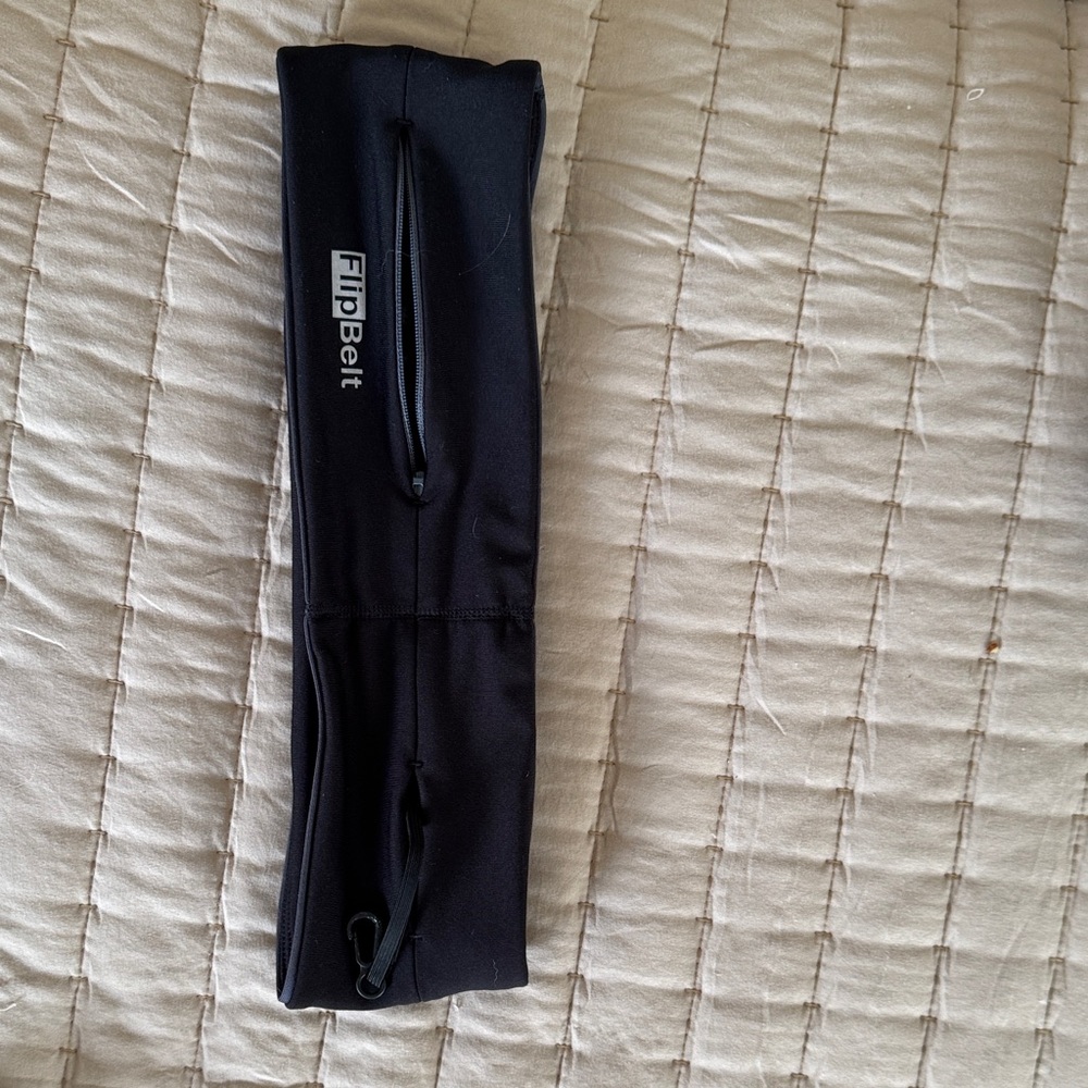 FlipBelt Black Running Belt